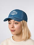 Бейсболка STETSON арт. 7721177 BASEBALL CAP VINTAGE (голубой)